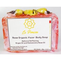 Organic Rose Soap 3.53 oz. For body and feelings !